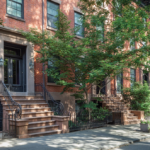 Building in Brooklyn Heights, New York.