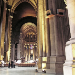 Inside the Cathederal of St. John the Divine, New York City.