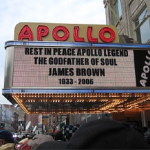 The Apollo Theater in Harlem, New York.