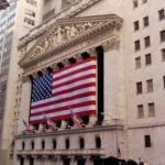 New York Stock Exchange building.